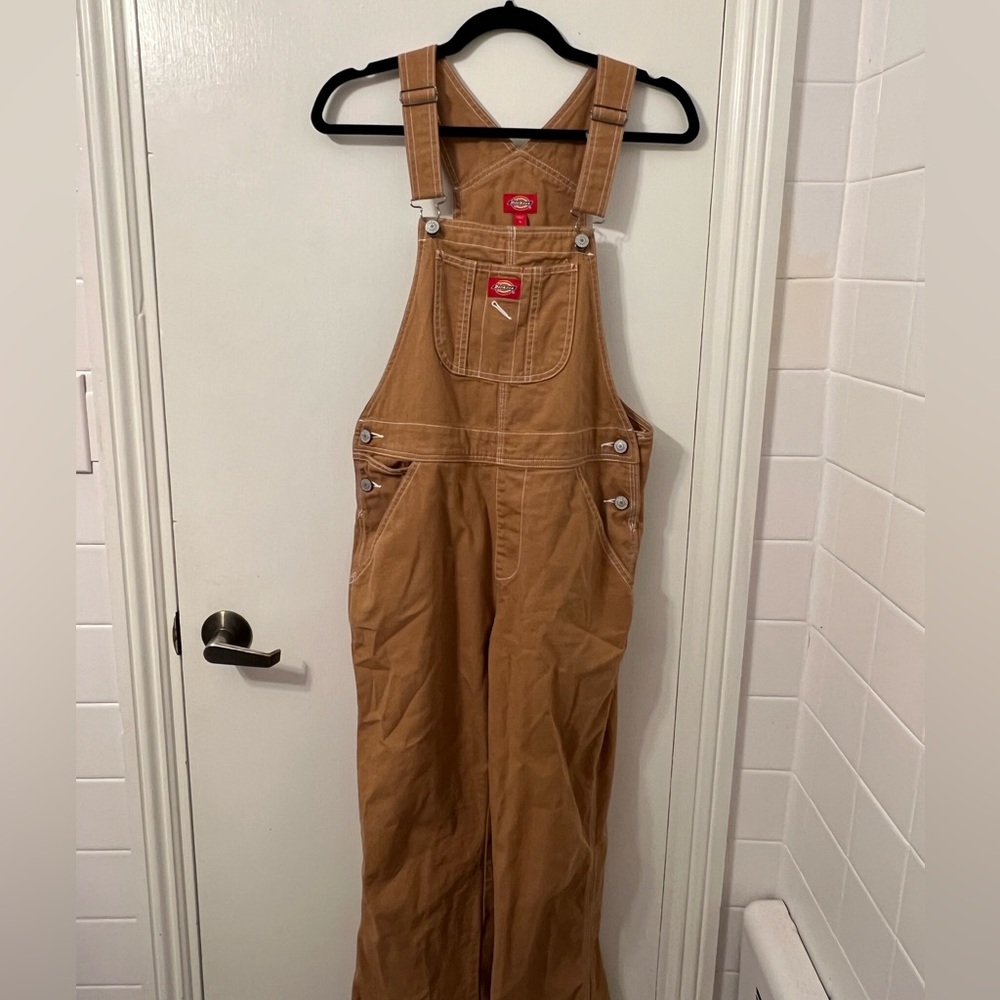 Dickies Tan Bib Overalls
